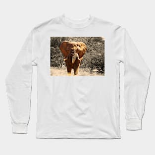 Elephant (Vivid) Long Sleeve T-Shirt
